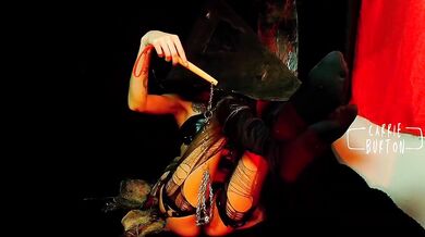 Pyramid Head Resurfaces Horny Halloween 2026 Brazilian Tattooed Girl Masturbating Cosplay