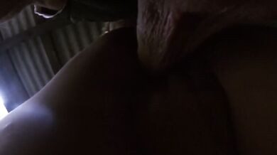 Destroyed Gushing Sperma On My Tits And Big Ass Outdoor Blowjob