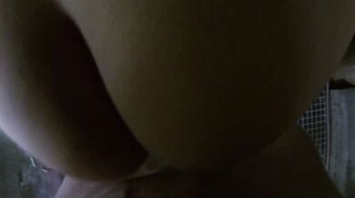 Destroyed Gushing Sperma On My Tits And Big Ass Outdoor Blowjob