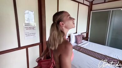 Hot Blonde Stepdaughter Destroyed By Step Daddy With Cum Inside Pussy