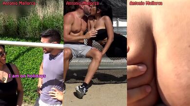 Destroyed Hot Latina in Public Park with Big Ass Amateur Cumshot