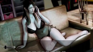 Waifu Academy Bathroom Rikuna Kayane Motoko Destroyed Gushing Choked Creampie
