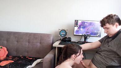 StepMom Destroyed My Horniness Blindfold Surprise Cock Pleasure Toy Gaming