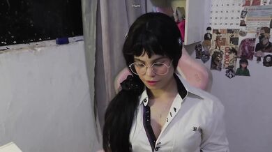 POV married boss works overtime with secretary and ends up fucking her hard until he fills her mouth with cum