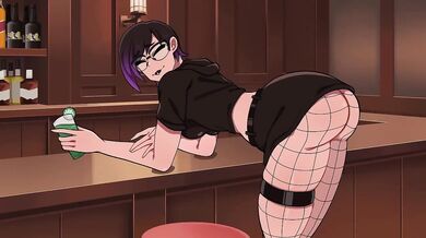 Gaming Boner Destroyed By Goth Girl Pussy Creampie Big Ass Landlady