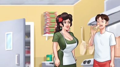 Summertime Saga Maria Destroyed Boss Wife Gushing Creampie Blowjob Anal Deepthroat