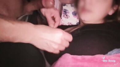 I'm going to fuck your mouth and then cum in your pussy and I had to accept it... destroyed gushing choked