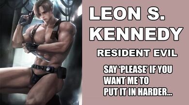 Leon Kennedy ASMR Roleplay Destroyed Gushing Rough Sex Big Dick