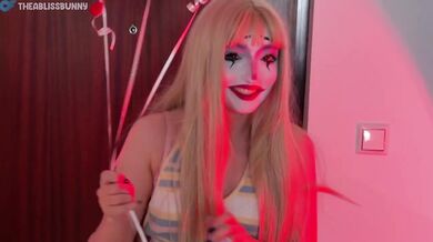 Halloween Clown Girl Seduces and Fucks Her Friend's Husband