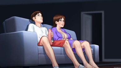 Summertime Saga 29 PC Gameplay Destroyed Gushing Rough Sex Brunette Big Tits Cartoon