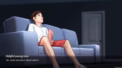 Summertime Saga 29 PC Gameplay Destroyed Gushing Rough Sex Brunette Big Tits Cartoon