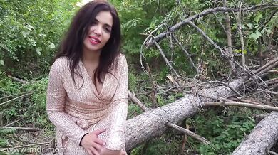 Brunette Babe Creampie Choked In Sneaky Public Cheating With Cheating Wife And Cuckold In Rough Anal Under Trees During Club Night Gone Wild