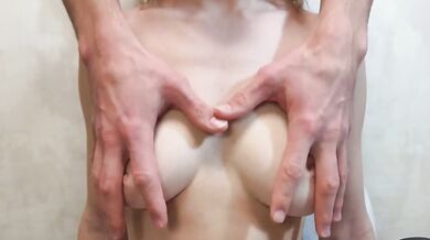Massage Destroyed Her Soft Tender Breasts Gushing Choked