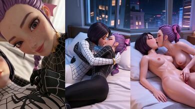 Animated Lesbian Sex Cartoon Petite Girl Masturbating