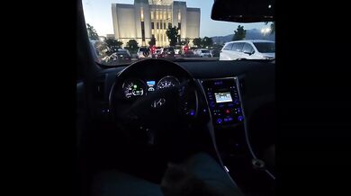 Mormon Milf Destroyed By Deepthroat Blowjob In Public Temple Road Head Big Tits Fake Taxi Pov