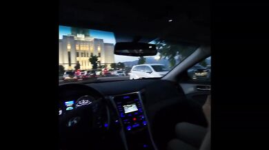 Mormon Milf Destroyed By Deepthroat Blowjob In Public Temple Road Head Big Tits Fake Taxi Pov