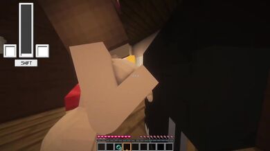 Minecraft Jenny Mod hardcore sex in the room with Jenny big tits HD