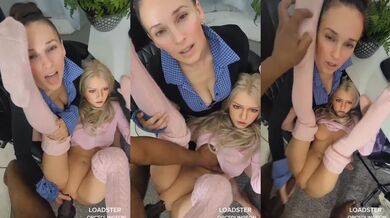 Milf Principal Destroyed Freshman Detention Girls with BBC Missionary Pounding