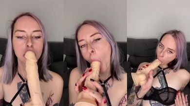 Slut Daddy Wait Destroyed Gushing Pussy Brunette Stepsis Dildo Riding Masturbation