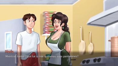 Stepmom In That Dress Knew Exactly How To Destroy Him With Cum Inside