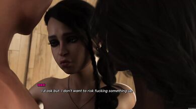 Law School Rough FFM Threesome Destroyed Gushing Blowjob HD Cartoon PC Gameplay