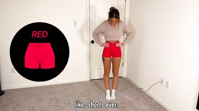 Exclusive HD Shorts Try-On Haul Review Verified Amateurs