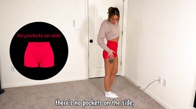 Exclusive HD Shorts Try-On Haul Review Verified Amateurs