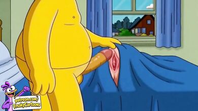 Marge And Homer First Time Simpsons Hentai In 4K Destroyed Gushing