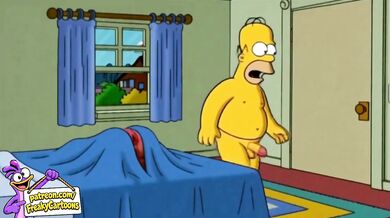 Marge And Homer First Time Simpsons Hentai In 4K Destroyed Gushing