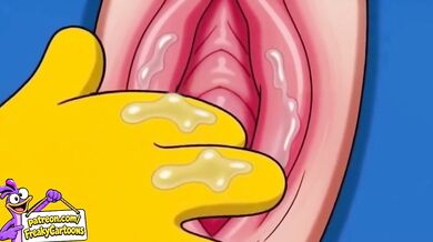 Marge First Time with Homer Destroyed Gushing Steamy Simpsons Cartoon
