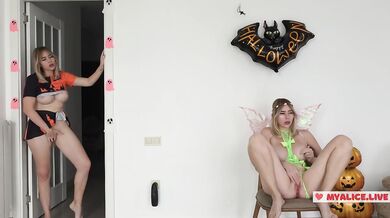 Shy Stepsister Moaned So Loud She Destroyed My Masturbation With Her Wet Pussy Orgasm