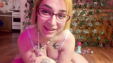Destroyed Pussy With Huge Monster Cock Dildo Ride Solo Alt Girl
