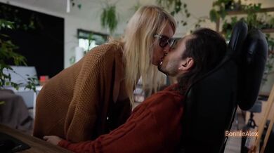 Cowgirl Creampie On A Grey Workday Chair With Big Tits Milf And Awkward Intimate Passionate Sex