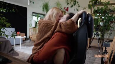 Cowgirl Creampie On A Grey Workday Chair With Big Tits Milf And Awkward Intimate Passionate Sex