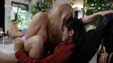 Cowgirl Creampie On A Grey Workday Chair With Big Tits Milf And Awkward Intimate Passionate Sex