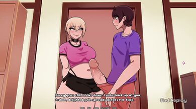 Sneaky Goth Girls Destroyed While Gaming Cumshot Choked Creampie