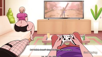 Goth Girl Destroyed My Boner With Big Ass Pussy Sex And Cumshot While Gaming