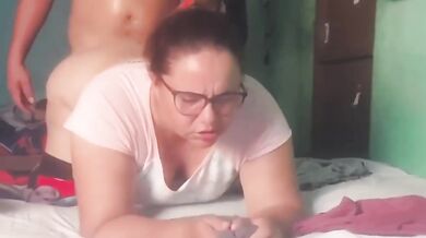 Destroyed Stepmom With Huge Ass Duro Por Detras Casero Real