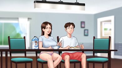 Summer Time Saga Destroyed Anon Step Mom Big Tits 60 FPS