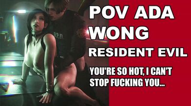 POV ADA WONG DESTROYED BY LEON KENNEDY RESIDENT EVIL HENTAI ASMR ROLEPLAY ROUGH SEX