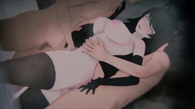 Wolf Mommy Milf POV Sandwich DP Destroyed Gushing