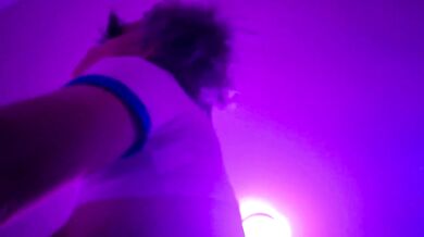 Sporty Petite White Girl Gets Pounded Sucks Cock POV and Gets a Messy Cumshot All Over Her Tattoos
