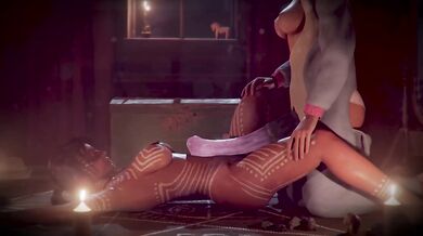 Halloween Tyrant Destroyed The Bitch Choking Futa Creampie Lesbian Hentai Futa Latina Wlw Cartoon HD Orgasm Trans Verified