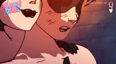 Harley Quinn Destroyed in Batman Henai Anime Hardcore Cartoon Female Orgasm