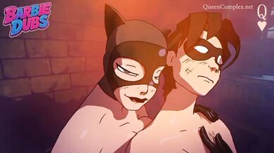 Harley Quinn Destroyed in Batman Henai Anime Hardcore Cartoon Female Orgasm