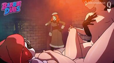 Harley Quinn Destroyed in Batman Henai Anime Hardcore Cartoon Female Orgasm