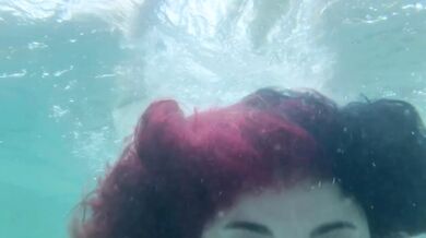 Horny BBW Milf Masturbates In Public Pool Caught Twerking Big Ass