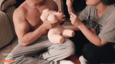 Couple Destroyed The Hyper Realistic Tantaly Sex Doll Together