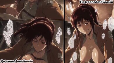 Attack on Titan Hentai Comic Ep 007 Sasha Blouse Big Tits Blow Job Hand Job amscomic