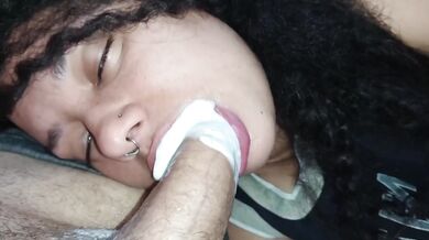 Best POV blowjob to massive cumshot in mouth